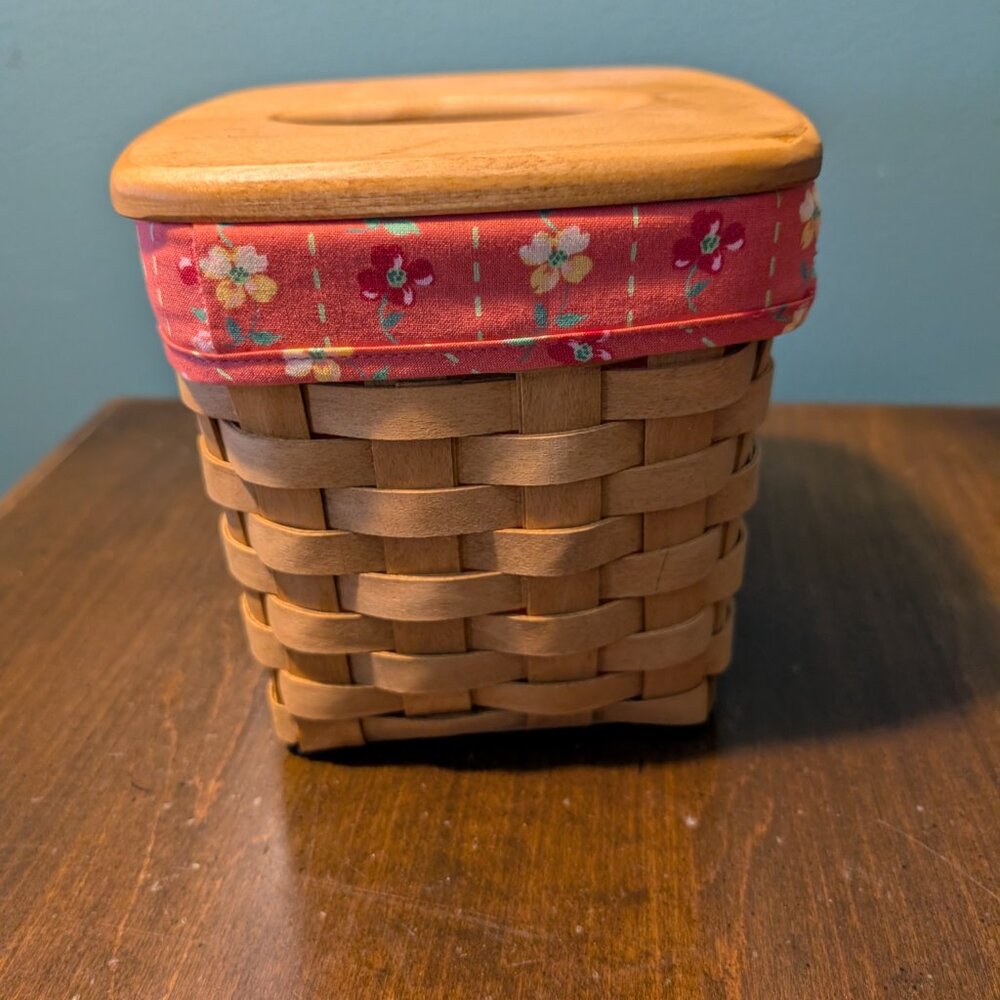 Longaberger Tissue box New, no tags - Picture 3 of 12